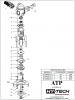 ATP ATP460VL-6 4 HP 6" VERTICAL GRINDER - 6,000 RPM