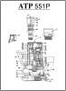 ATP ATP551P AIR CENTRIFUGAL SUMP PUMP, 2-1/2" DISCHARGE