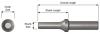 Ajax Tools A1605 1/4" Round Rivet Head