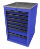 Homak BL08022070 22" RS Pro Side Cabinet - Blue