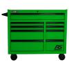 Homak LG04004193 41" RS Pro Rolling Cabinet - Lime Green