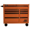 Homak OG04004193 41" RS Pro Rolling Cabinet - Orange