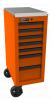 Homak OG08014070 14 1/2" RS Pro Side Cabinet - Orange