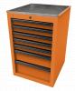 Homak OG08022070 22" RS Pro Side Cabinet - Orange