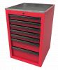 Homak RD08022070 22" RS Pro Side Cabinet - Red