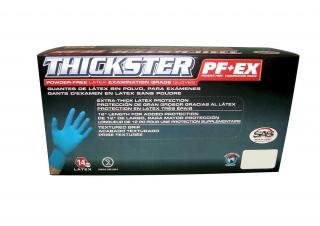 Thickster Exam Grade Latex Gloves, 50 Gloves per Box, Large