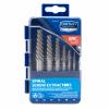 Century Drill & Tool 73414 Spiral Flute Screw Extractor Set (6 pc)