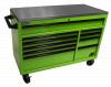 Homak LG04054014 54” RS Pro Roller Cabinet with SS Top - Lime Green