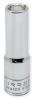 Urrea Professional Tools 5318H SAE Long Socket, 1/2 Drive, 6-Point, 9/16