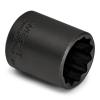 Wright Tool 33128 3/8" Dr x 7/8" Socket, 12 Pt, Standard, Black