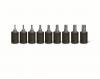 Wright Tool 363 3/8" Dr Hex Bit Impact Socket Set, 2mm - 10mm, 9 Pc