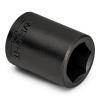 Wright Tool 3824 3/8" Dr x 3/4" Impact Socket, 6 Pt, Standard