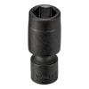 Wright Tool 3854 3/8" Dr x 7/16" Universal Power Socket, 6 Pt, Standard