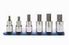 Wright Tool 453 1/2" Dr Hex Bit Socket Set, 6mm - 17mm, 6 Pc
