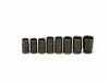Wright Tool 608 3/4" Dr Deep Impact Socket Set, 6 Pt, 7/8" - 1-1/2", 8 Pc
