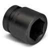 Wright Tool 68-34MM 3/4" Dr x 34mm Impact Socket, 6 Pt, Standard