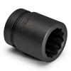 Wright Tool 8754 1" Dr x 1-11/16" Impact Socket, 12 Pt, Standard