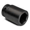 Wright Tool 89124 1" Dr x 3-7/8" Impact Socket, 6 Pt, Deep