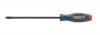 Wright Tool 9154 Slotted Screwdriver, Cushion Grip, 5/16" Tip, 6" Blade Length, Round Shank
