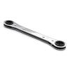 Wright Tool 9381 1/4" x 5/16" Ratcheting Double Box End Wrench, 12 Pt