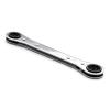 Wright Tool 9423 19mm x 21mm Ratcheting Double Box End Wrench, 12 Pt