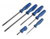 Wright Tool 9464 Slotted Screwdriver Set, 6 Pcs, 3/16" - 3/8"
